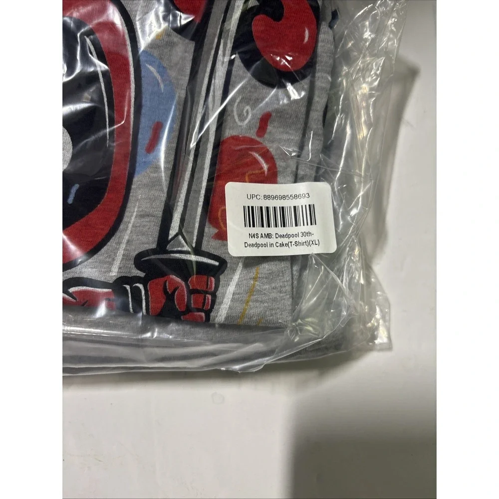 Deadpool 30th Anniversary Marvel Collector Corps 4/5pcs Shirt XL No Pin Nerdy 30